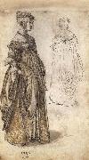 Two Venetian Ladies Albrecht Durer